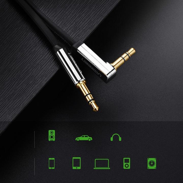 Image du produit Ugreen jack 3,5 mm - jack 3,5 mm (2 m, Jack 3,5 mm (AUX))