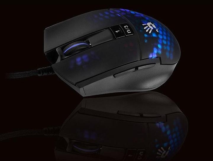 Image du produit A4Tech BLOODY A4TMYS47113 L65 MAX RGB Honeycomb (Activé) Souris USB Type-A Optique 12 000 DPI (Filaire)
