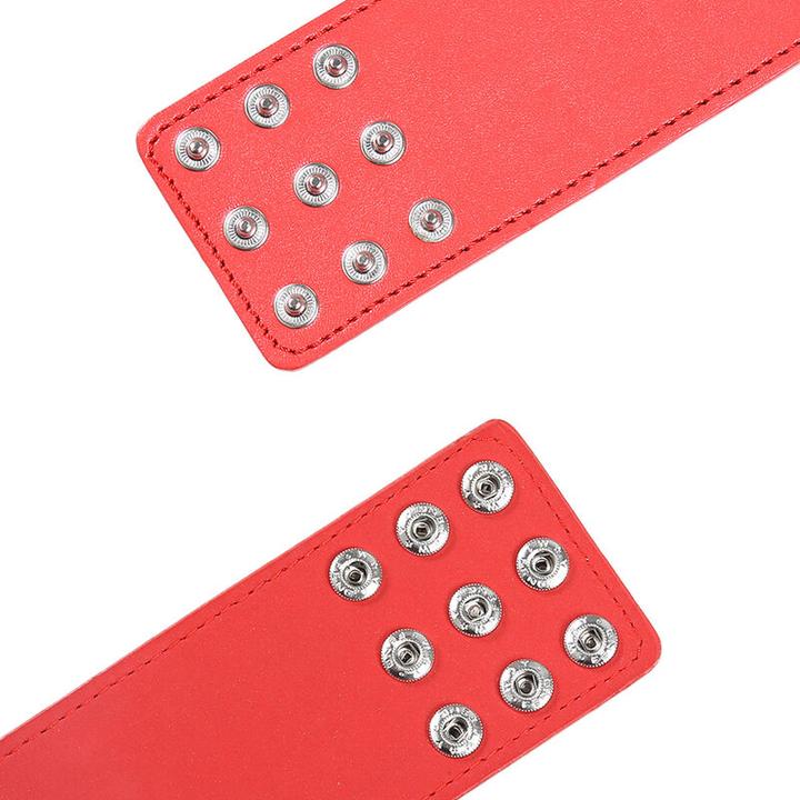 Actual product image Ohmama Fetish Wrist Restraint Snap Lock