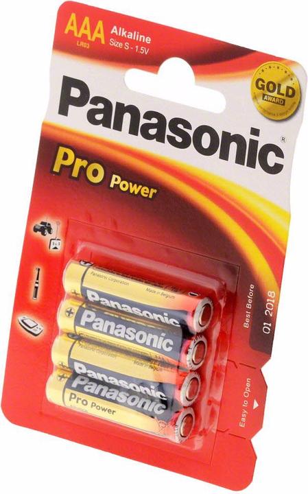 Actual product image Panasonic Pro Power (4 pcs., AAA, 1200 mAh)
