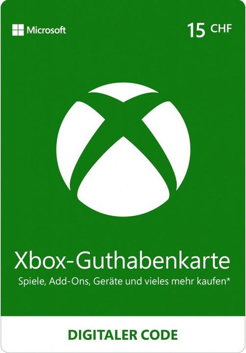 Produktbild Microsoft Xbox-Store (15 CHF)