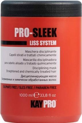 Kay Color KEPRO Kay Pro PRO-SLEEK Liss System Disciplining Mask für geglättetes und chemisch behandeltes Haar