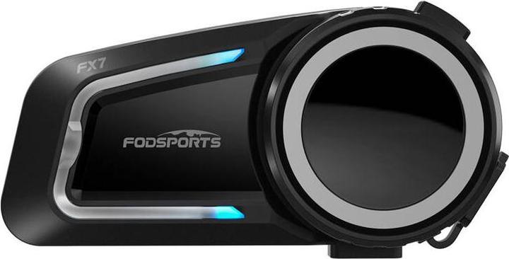 Actual product image Fodsports FX7 motorcycle intercom (black)