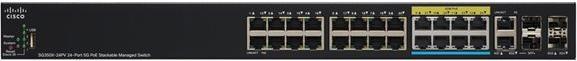 Image du produit Cisco PoE+ Switch SG350X-24PV-K9-EU 26 Port (26 ports)