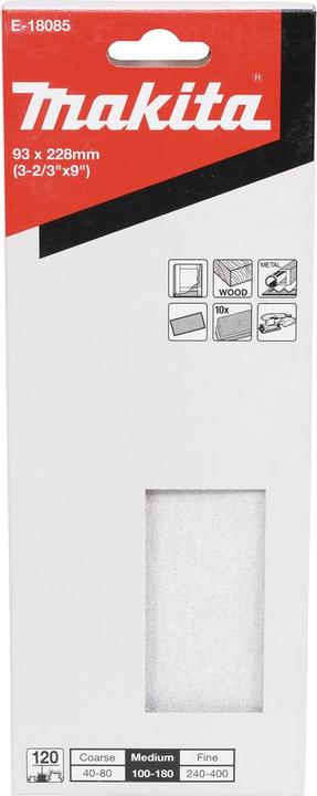 Actual product image Makita Schleifpapier (120)