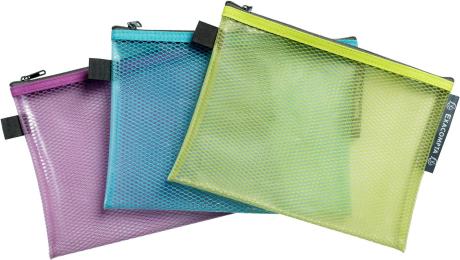Image du produit Exacompta Transparente Tasche/Etui mit Reissverschluss, flexibles Recycling-PP, Kollektion Pop'N Co