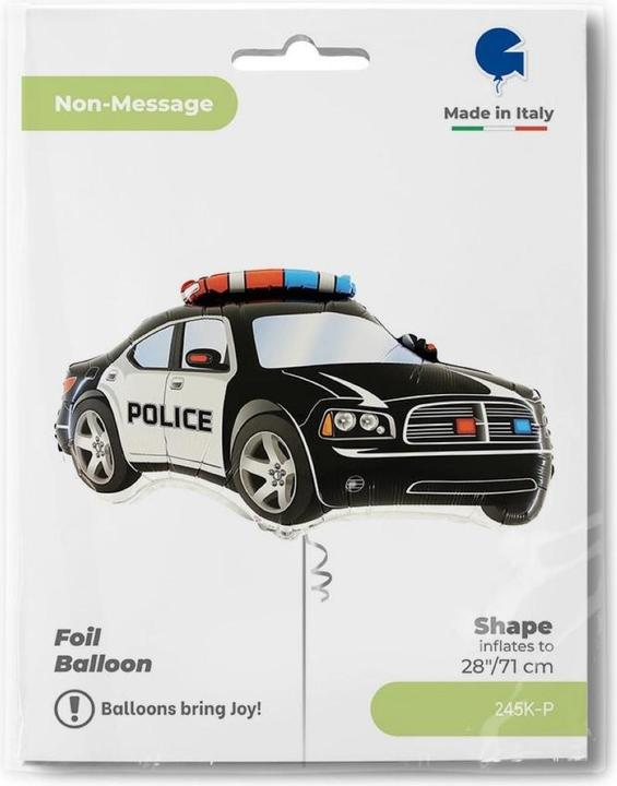 Produktbild Widmann Folienballon Polizei (1 x)
