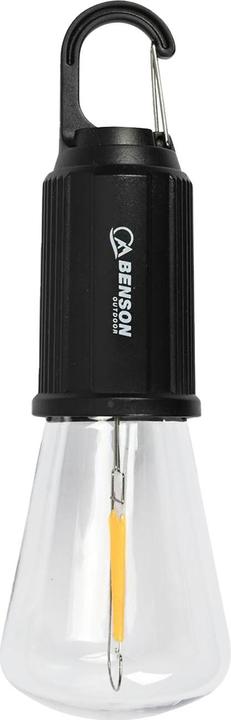 Benson LED Campinglampe mit Clip-Haken, Akku