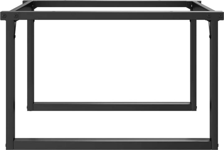 Actual product image VidaXL Coffee table legs O-frame cast iron
