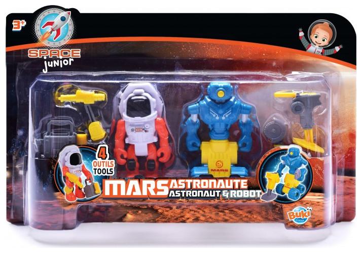 Image du produit Buki France Junior Space - Astronaute et Robot Figure for 3+ Years 63151