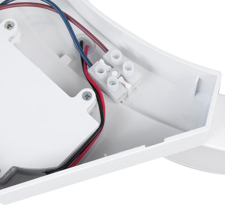 Produktbild Maclean MCE290W LED-Lampe mit Infrarot-Bewegungssensor 800lm 10W IP54 Baltas