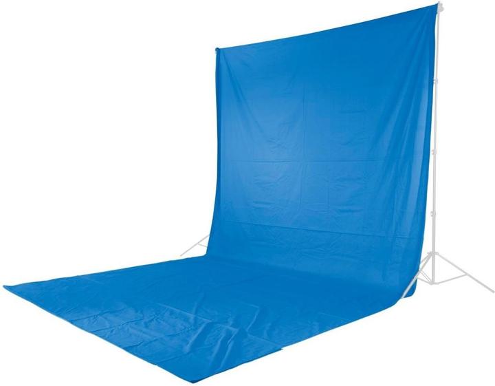 Image du produit Hama Fond Bluescreen, tissu, 2,95 x 6 m, bleu royal (295 cm, 600 cm)
