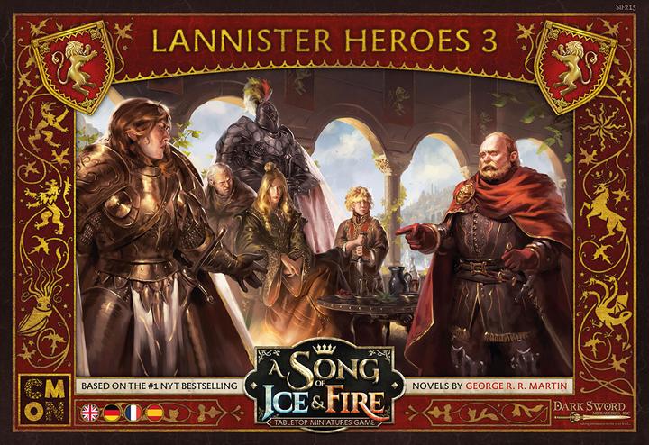Produktbild Cmon CMND0191 - A Song of Ice & Fire Lannister Heroes 3 (Helden von Haus Lennister 3), Miniatu