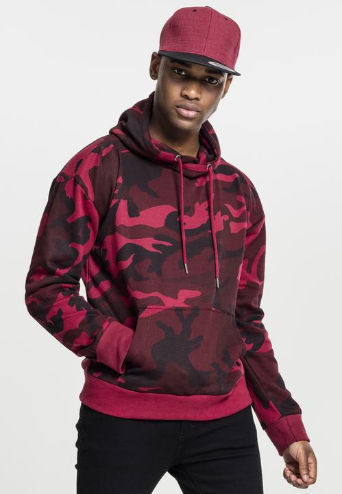 Immagine prodotto Urban Classics Felpa con cappuccio a collo alto (S)