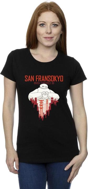 Produktbild Disney Big Hero 6 Baymax San Fransokyo Heart TShirt (L)
