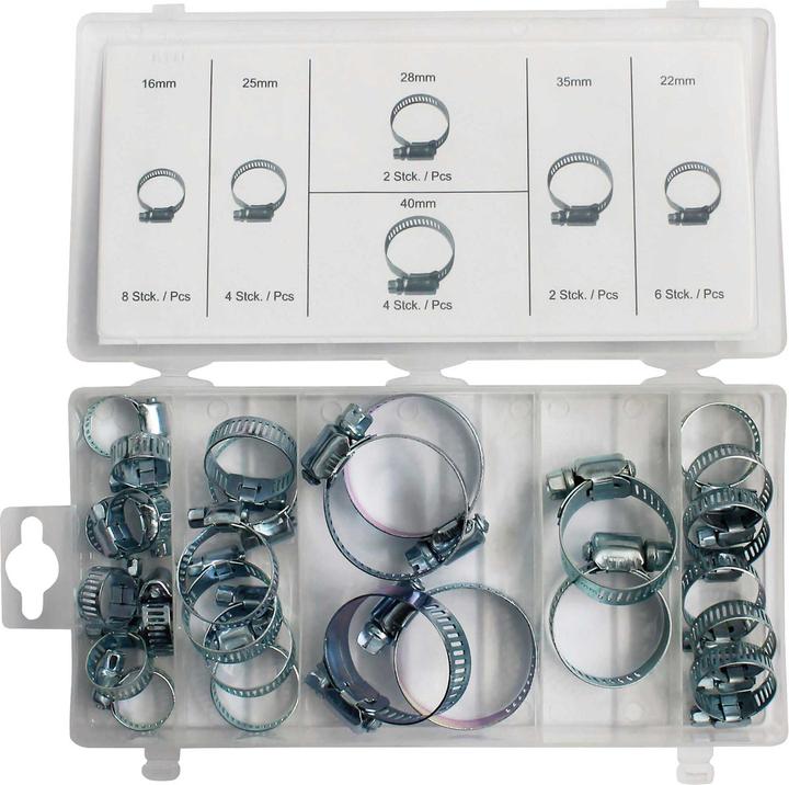 Modellbau Lindinger 26-piece hose clamp set