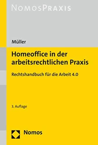 Actual product image Homeoffice in der arbeitsrechtlichen Praxis (German, Stefan Müller, 2021)
