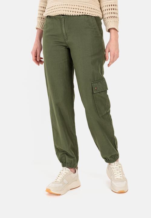 Camel Active Loose Fit Cargo aus einem Baumwoll-Leinenmix (W31/L32)