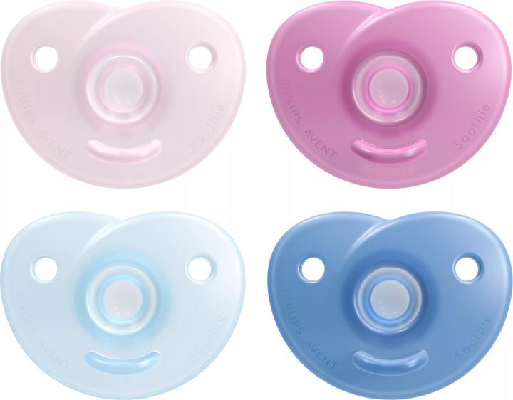 Produktbild Philips Avent Curved Soothie (2 x, bis 6 Monate)