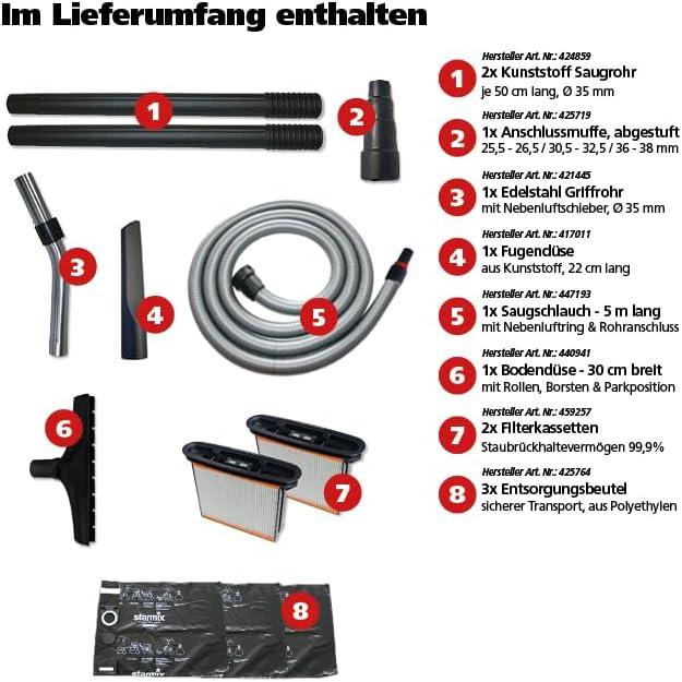 Produktbild starmix ISC M-1625 Safe (Nass-Trockensauger)