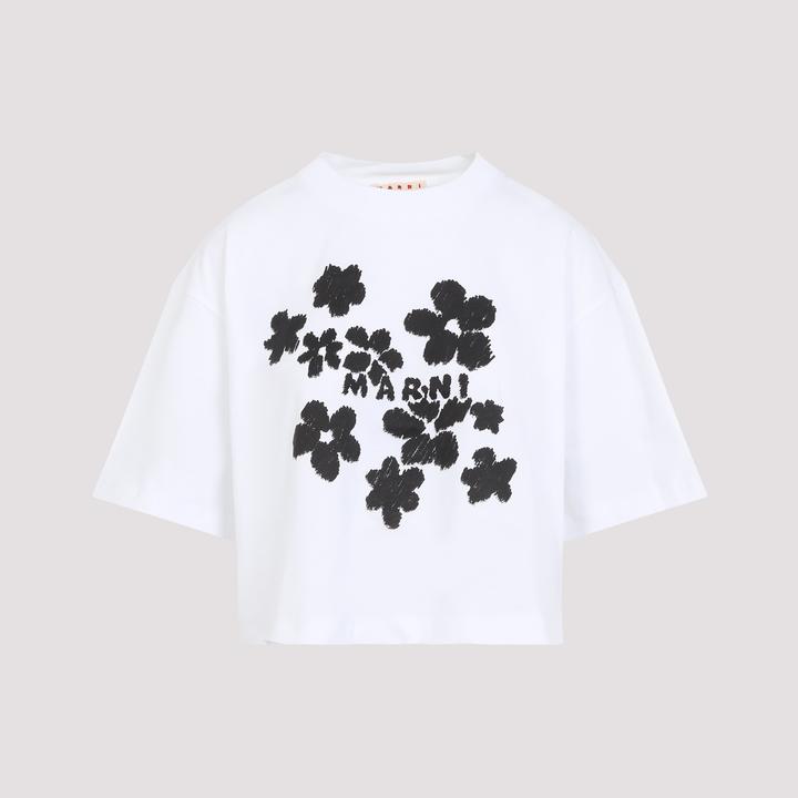 Immagine prodotto Marni cotton t-shirt with flower print (40)