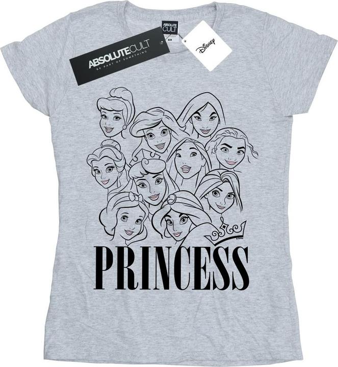 Disney Princess Multi Faces TShirt (M)