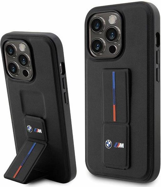 Produktbild BMW Etui BMHCP14L22GSLK iPhone 14 Pro 6.1" czarny/black hardcase Grip Hot Stamp (Apple iPhone 14 Pro)