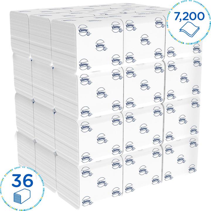 Actual product image Kimberly-Clark ULTRA Toilet Tissue Bulk White 200 F2 (36 x)