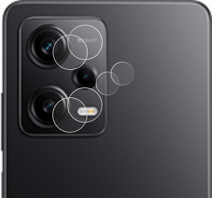 Actual product image BROTECT Screen Protector Clear (2 Piece, Xiaomi Redmi Note 12 Pro 5G)