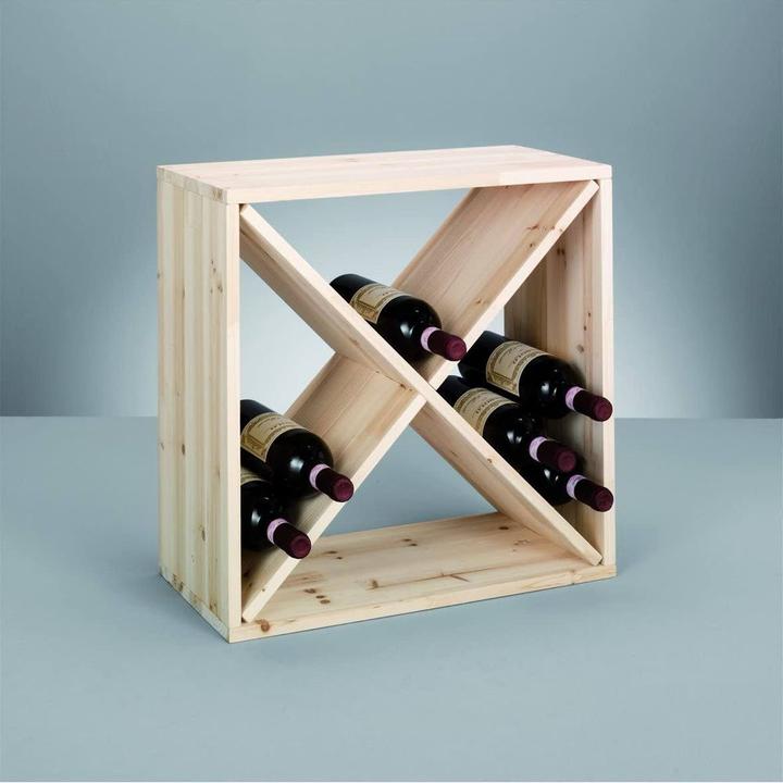 Produktbild Zeller Present Weinregal (52 x 25 x 52 cm)