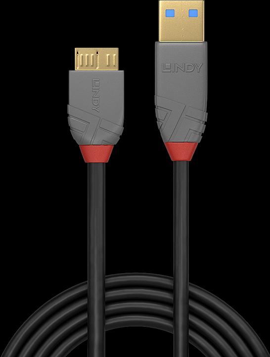 Produktbild Lindy USB A auf Micro B (3 m, USB 3.0)