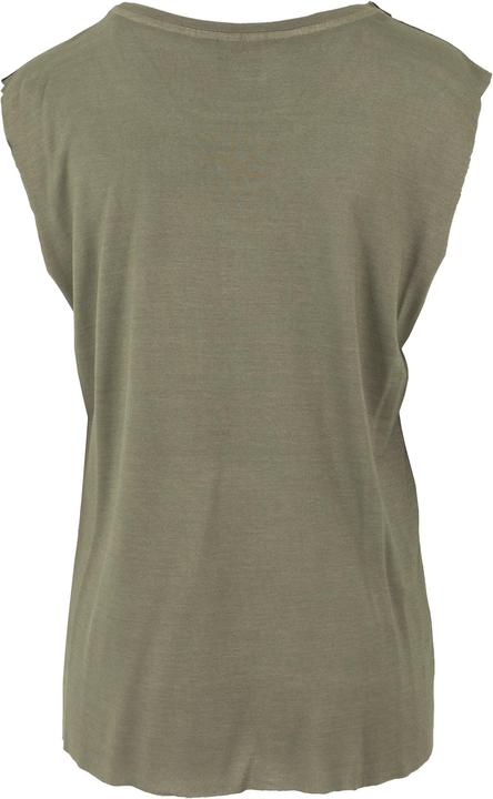 Actual product image Urban Classics Ladies Shoulder Zip HiLo Tee (XS)