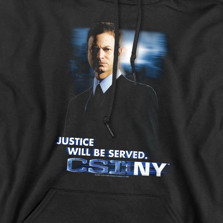 Immagine prodotto Csi: NY Justice Served Felpa con Cappuccio Uomo (XL)