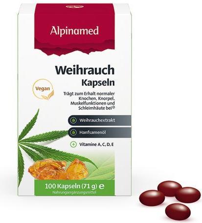 Actual product image Alpinamed Weihrauch (100 Piece, Capsules, 71 g)