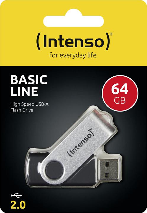 Produktbild Intenso Basic Line (64 GB, USB-A)