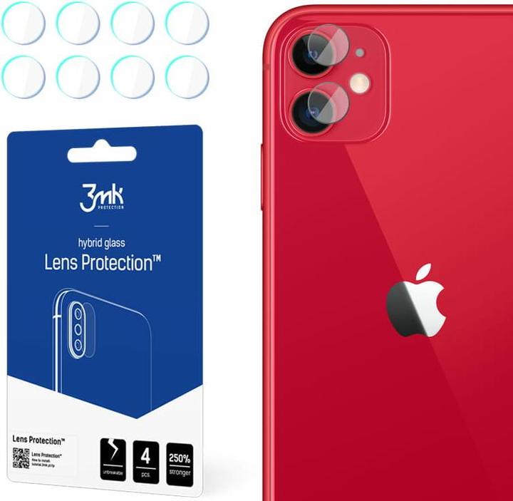 Actual product image 3MK hybrid glass Lens Protection for iPhone 11 (1 Piece, Apple iPhone 11)