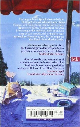 Produktbild Perlmanns Schweigen (Deutsch, Pascal Mercier, 1997)
