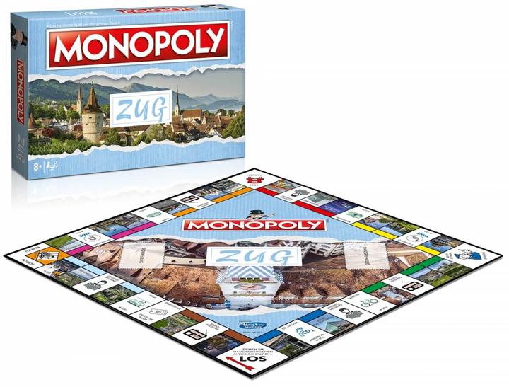 Actual product image Monopoly train (German)