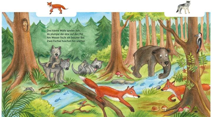 Produktbild Schau mal, die grossen Tiere! (Deutsch)