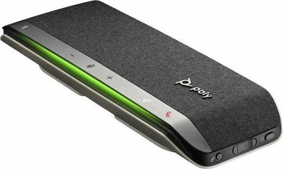 Image du produit Poly HP Sync 40+ Speakerphone, Mobile phone/PC, Black, Silver, 55 dB, 1.05 m, IP64, Touch