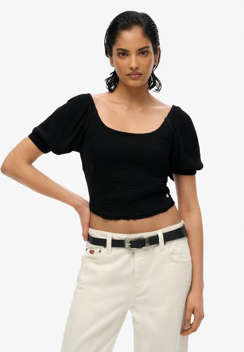Immagine prodotto Superdry Gesmoktes Oberteil aus Webstoff (12)