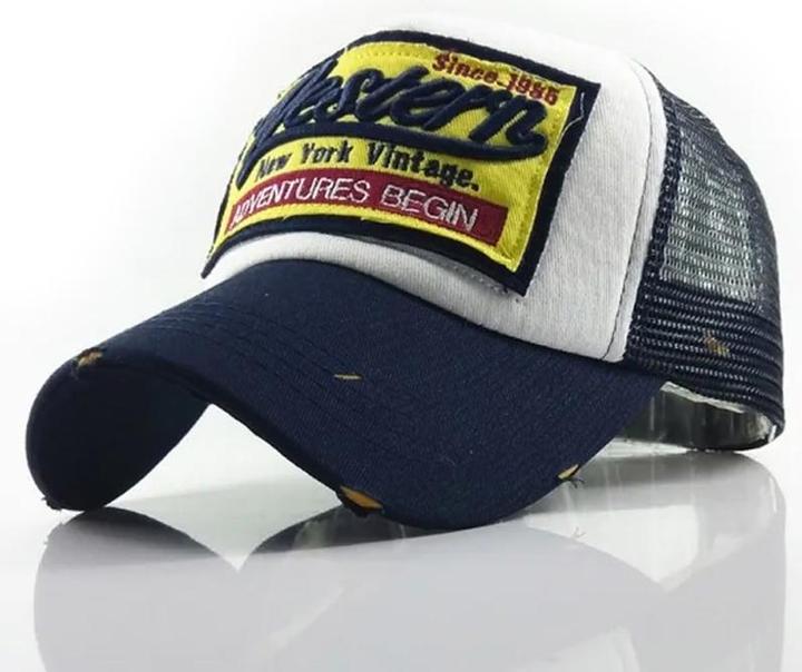Actual product image Out of the blue Summer Mesh Baseball Cap (One size)
