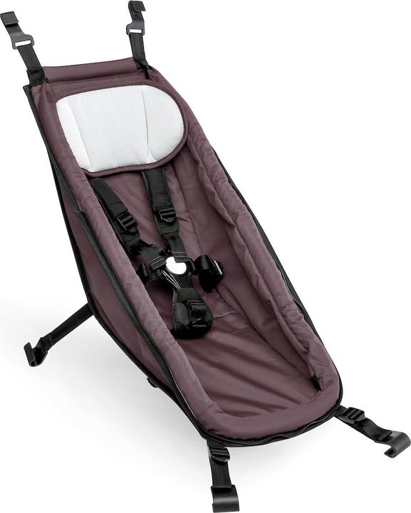 Produktbild Croozer Kid Vaaya 2 Sunny Baby Bundle - Farbe: Blossom Red