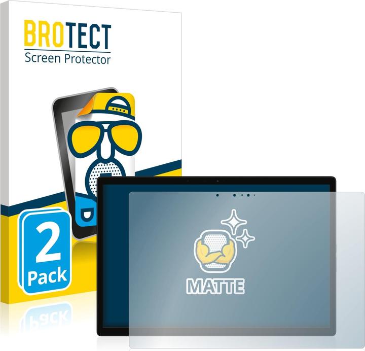 Actual product image BROTECT Anti-glare screen protector matt (2 Piece, Book S 12.4")