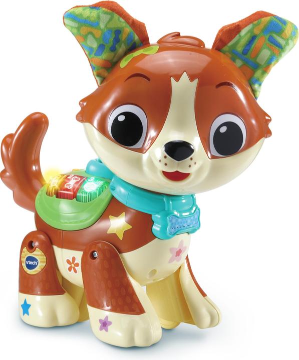 Produktbild VTech 80-552564 Lauf-mit-Mir-Hündchen Babyspielzeug, bunt (Zerrspielzeug Hund)