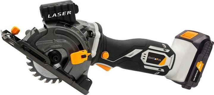Batavia Mini unschätzbarer Kreis Säge - ãösen 89 mm - 18V - inkl.4,0 Ah Batterie / 2,4 AH Ladegerät - perfek
