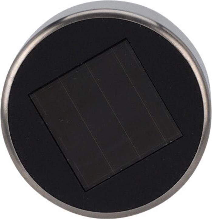 Produktbild ProGarden 4er-Set Solar Gartenlampe aus Edelstahl, mit Erdspiess, 36,5 cm