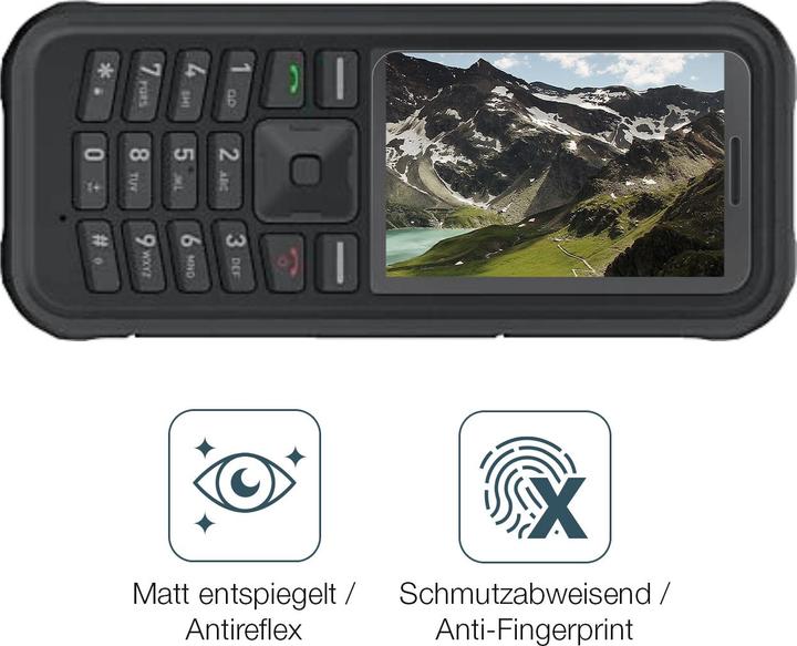 Actual product image Dipos Screen Protector Anti-Glare for Sonim XP100 (1 Piece, Sonim XP100)