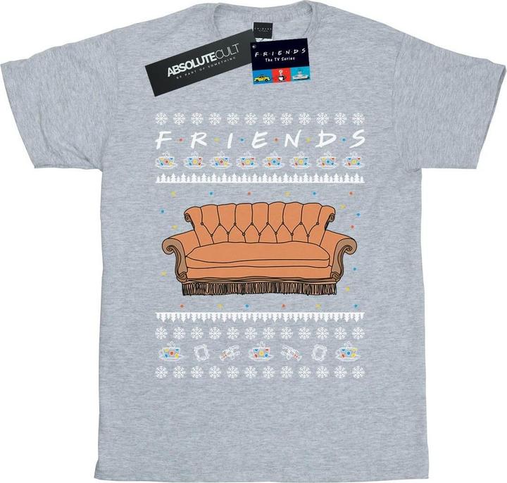 Friends Fair Isle Couch TShirt (XL)