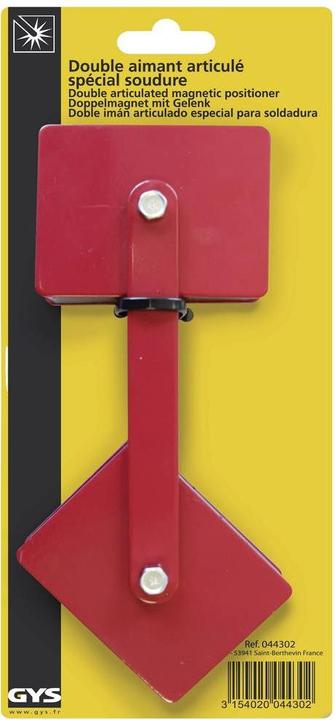 Produktbild GYS Doppelmagnet mit Gelenk